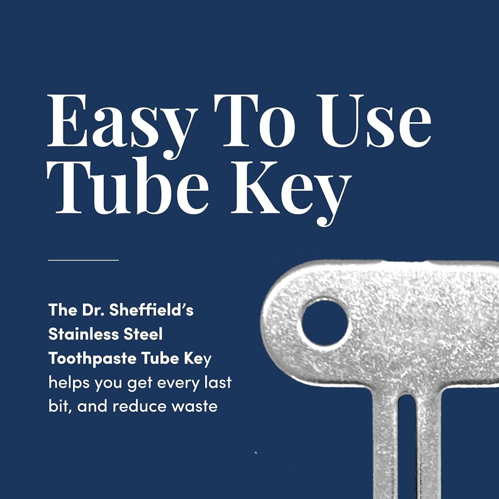 Amazon.com: Dr. Sheffield's Stainless Steel Toothpaste Tube
